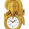 Ganesha Inside Om Plastic Wall Clock for Home/Living Room/Bedroom/Kitchen | Wall Clock for Office (Ganesha Inside Om)