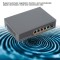 5 Port POE Switch, SFP Optical Fiber Interface Network Device for Home Networks for Office Networks(1)