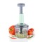 900ml Steel Blade Large Manual Hand-Press Vegetable Food Chopper | Push Mixer Cutter to Cut Onion, Salad, Tomato