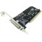 ATI Rage I/O Card 2Port Parallel Printer PCI Netmos 9865 Chip