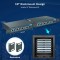 YuanLey 11 Port Gbps PoE Ethernet Switch, 8 PoE+ Port 1000Mbps, 2 Gbps Uplink, 1 SFP Port, 120W 802.3af/at, Qos, AI Alert