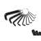 ZEBRA PREMIUM TOOLS Z-A01 Allen Key/Wrench 10 Wrenches | Hex Key Set 10 Sizes