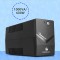 Zebronics 1000VA/600W (1KVA) Line Interactive UPS for Personal Computers, Networking Desktop PCs, Laptops, Routers (U1201-UPS)