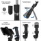 3-in-1 Multifunctional Extendable Bluetooth Selfie Stick Tripod with Detachable Wireless Remote for iPhone/Vivo/MI