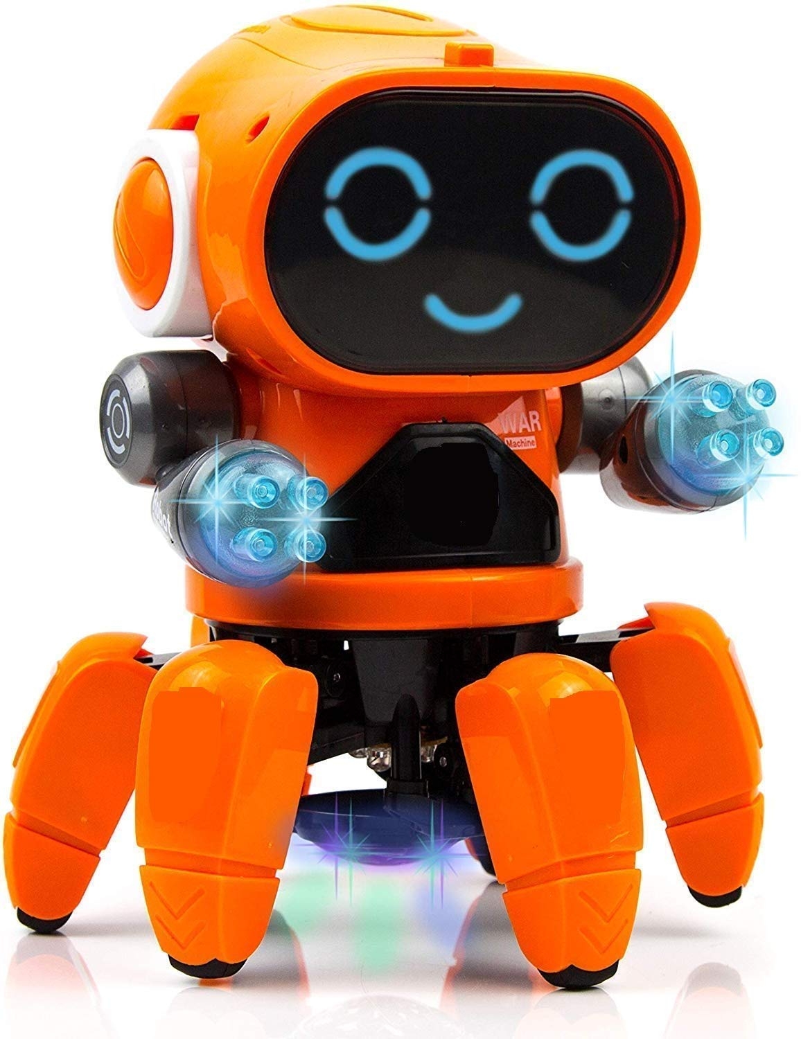 Galaxy Hi-Tech Pioneer Bot Robot Colorful Lights & Music | All Direction Movement Dancing Robot Toys for Boys & Girls