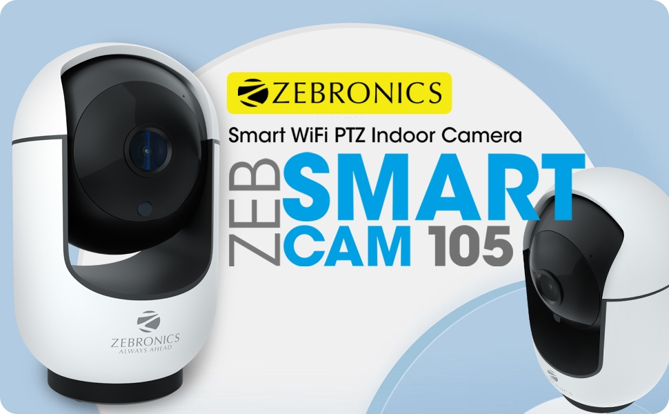 * Smart WiFi camera | Pan Tilt Zoom support | Ceiling mount facility.