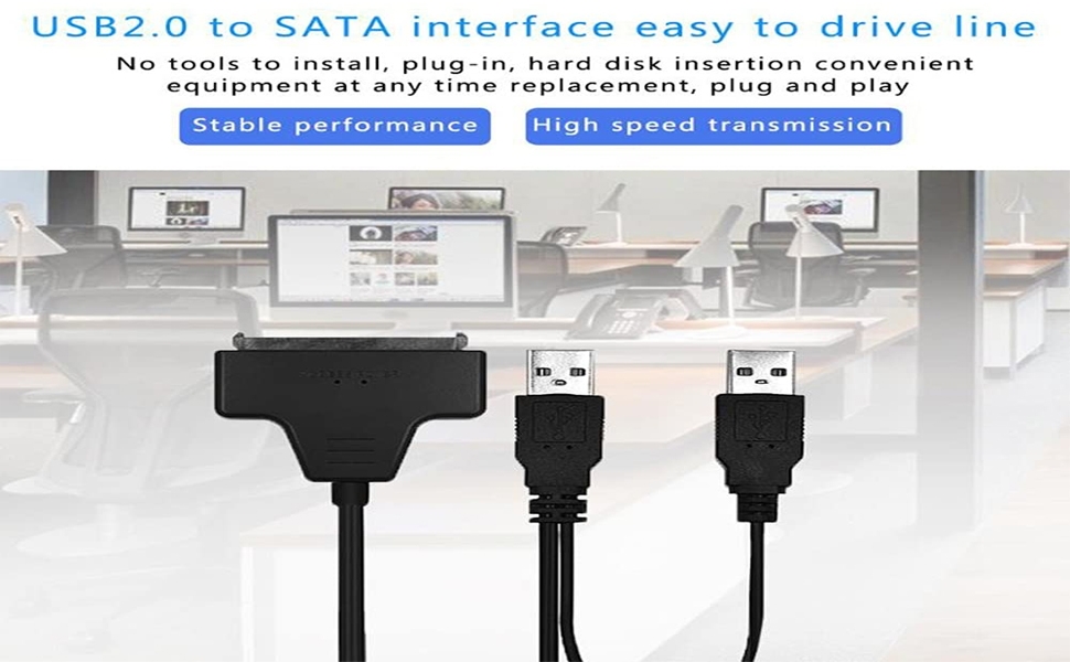 USBUSB 3.0 to SATA III Hard Drive Adapter Cable3.0 to SATA III Hard Drive Adapter Cable