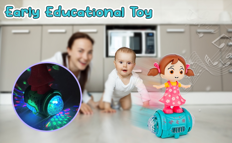 toys for kids boys Girl doll Beautiful dancing babies 360 degree rotating prime deals