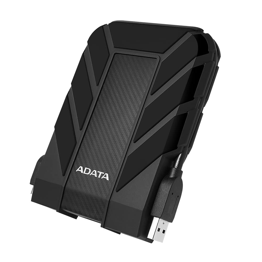 ADATA HD710 Pro 1TB 3.5 SATA III External Hard Drive/HDD | IP65 Waterproof & Shockproof Technology (AHD710P-1TU31-CBK)