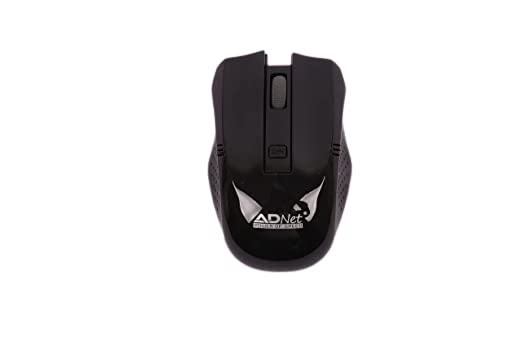 ADNET Premium Series 2.4 Ghz Wireless Mouse | upto 1600 DPI | PC/Laptop/Gaming Compatible