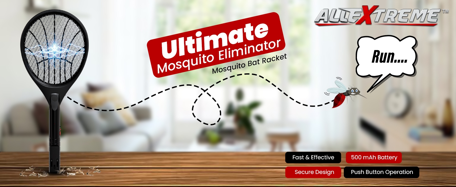 500mAh Mosquito Bat Racket