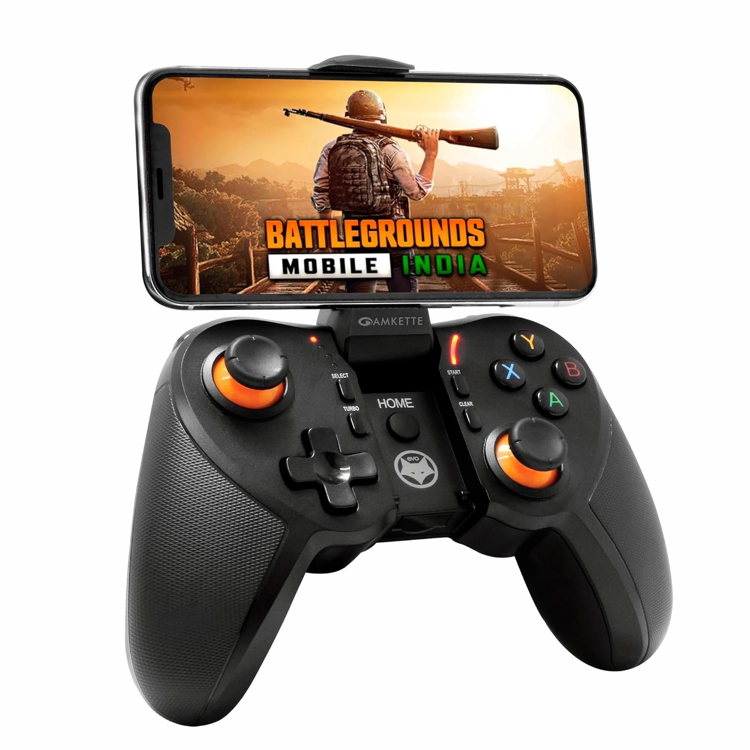 Amkette Pro 4 Evo Programmable BT 4.0 Gamepad for BGMI, Genshin, Free Fire  & COD