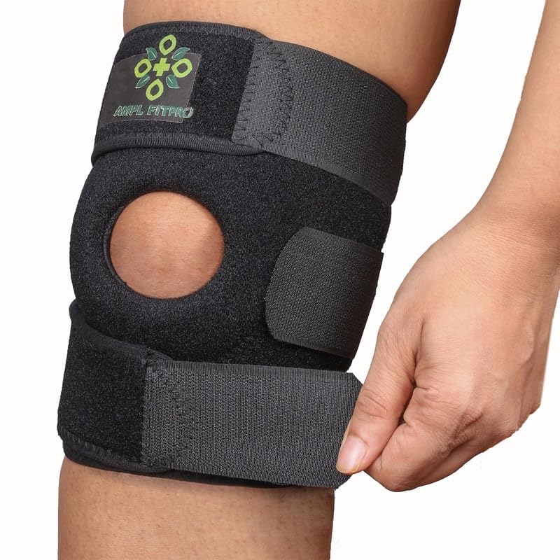 Neoprene Knee Cap Support Compression For Men&Women, Open Patella Belt, Pain relief, Gym Workout