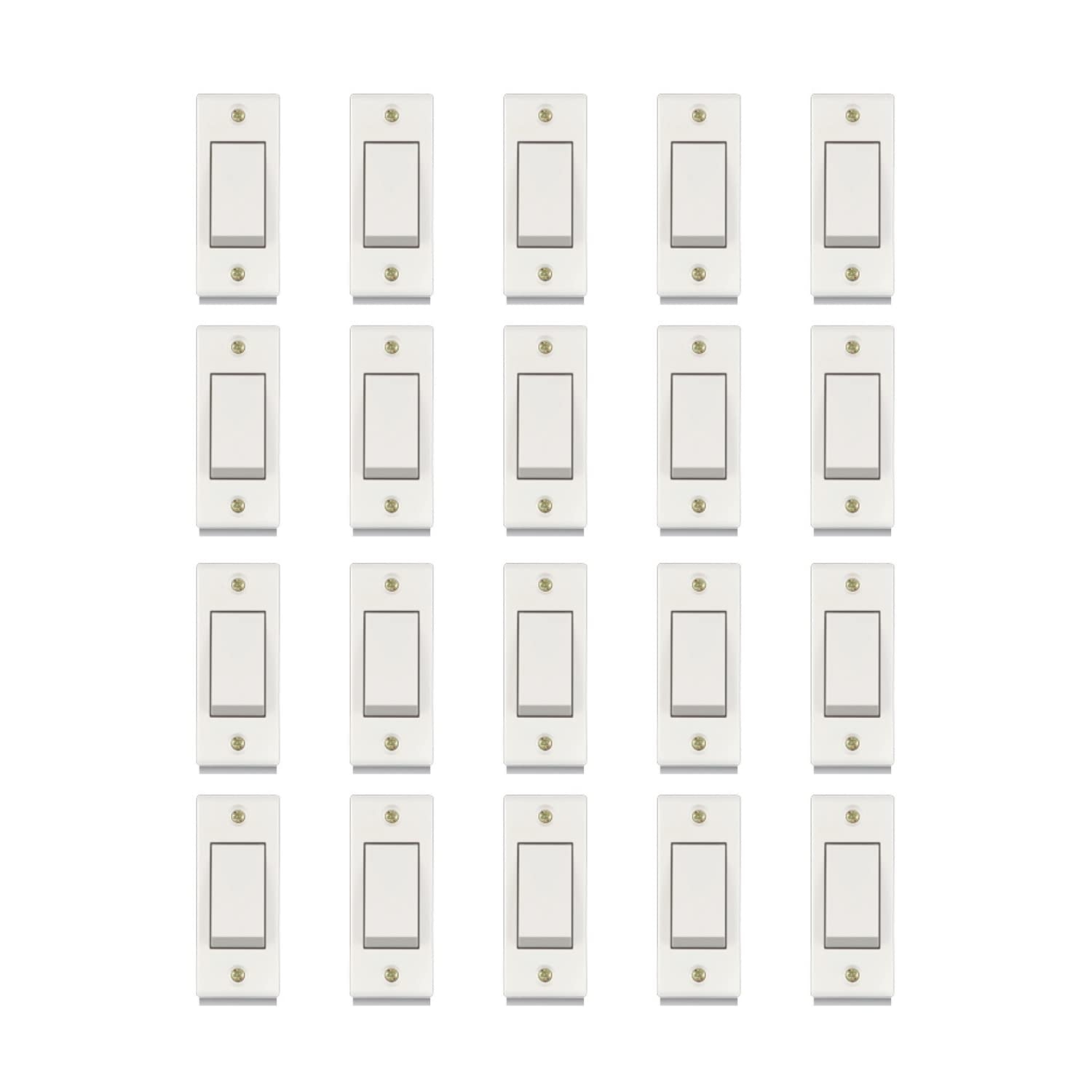 Anchor Penta 6A, 1way switch Deluxe (38194) (20 pcs)