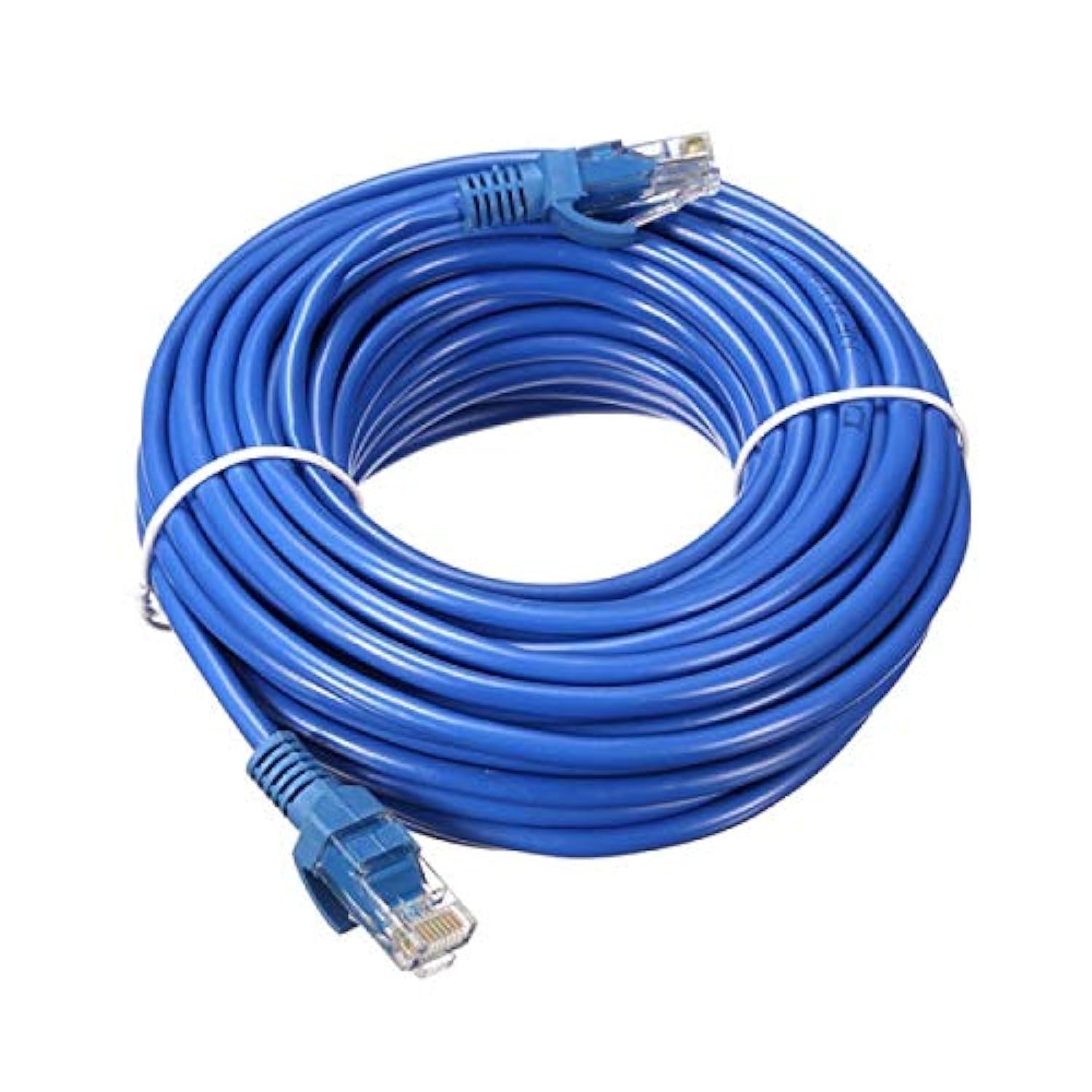 ANDTRONICS CAT-6 Snagless Network RJ45 Ethernet Patch LAN Cable CAT6-5M / 15 ft - Blue