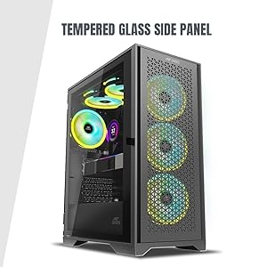 ice 4000, tempered glass panel 