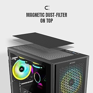 magnetic dust filter