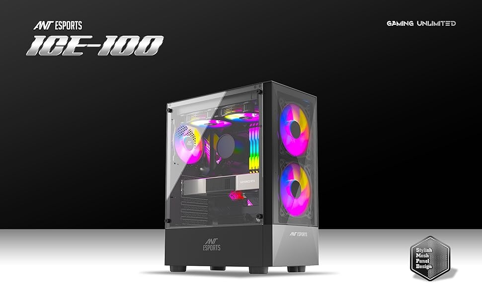 ant esports ice 100 cabinet computer case