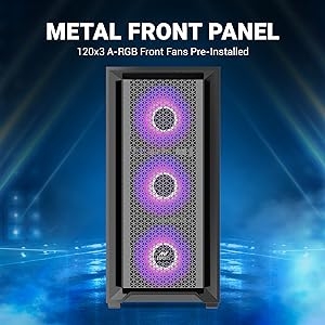 sx7 case metal front panel