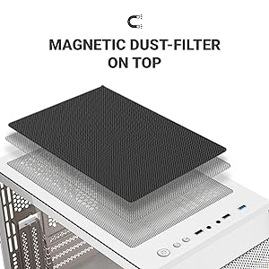 200 air mini magnetic dust filter