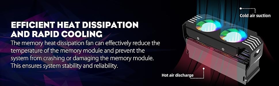 ant esports mmr50 efficient heat dissipation and rapid cooling