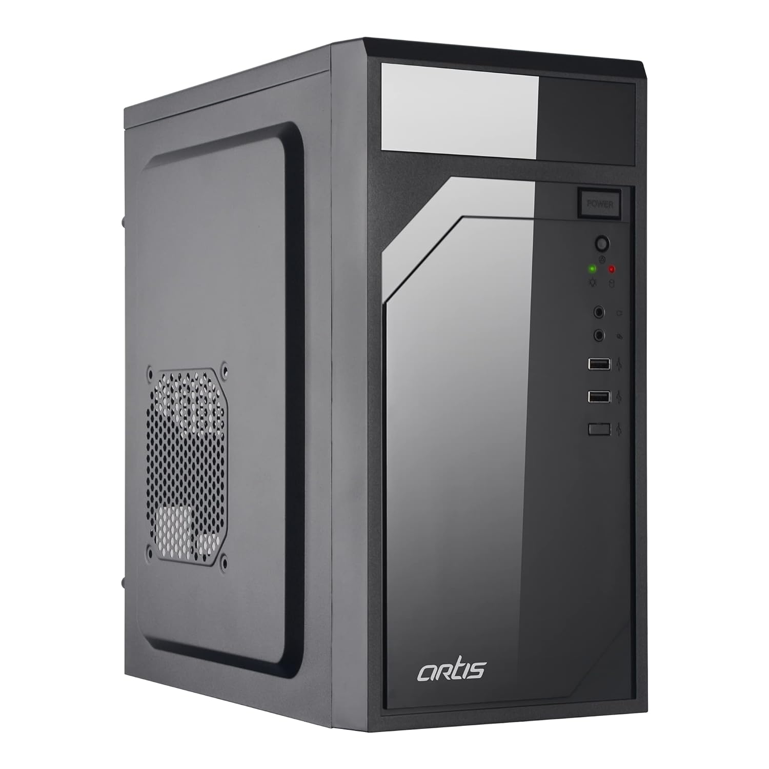 Artis 2620 3.0 C Computer Cabinet | Micro ATX Motherboard | 80mm Fan | 400W Power Supply