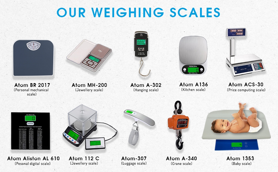 Atom Weighing Scales