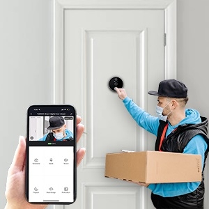door camera system for home