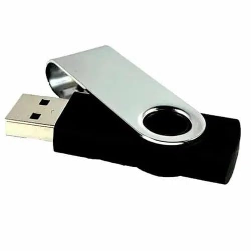 8GB USB 2.0 Pendrive (Black) (8 GB)