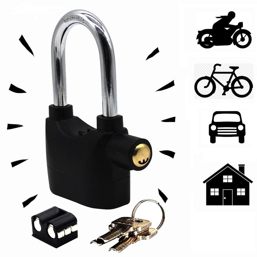 Anti theft alarm lock for bike sale