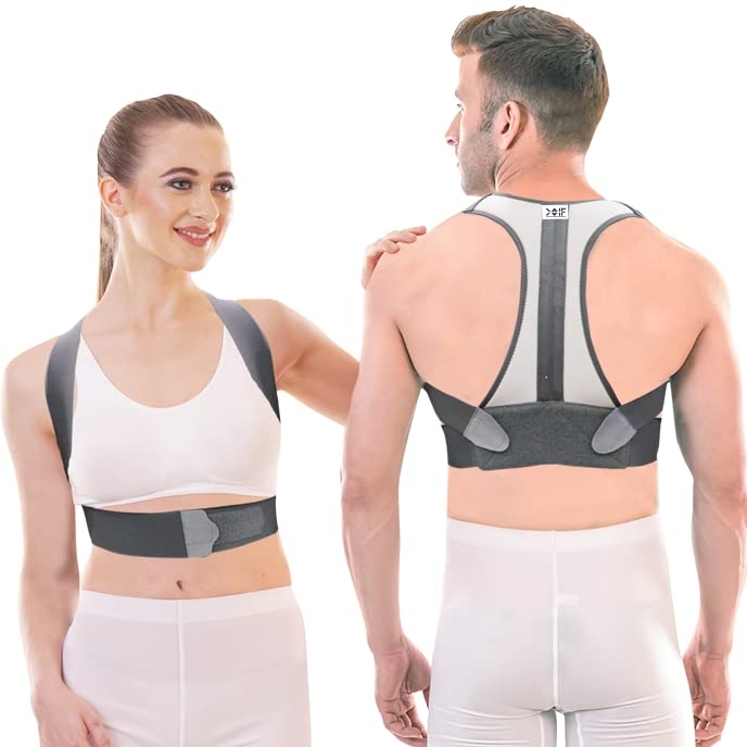 COIF Posture Corrector for Men/Women. Spine & Body Posture Correction Support Belt For Shoulder & Neck Pain