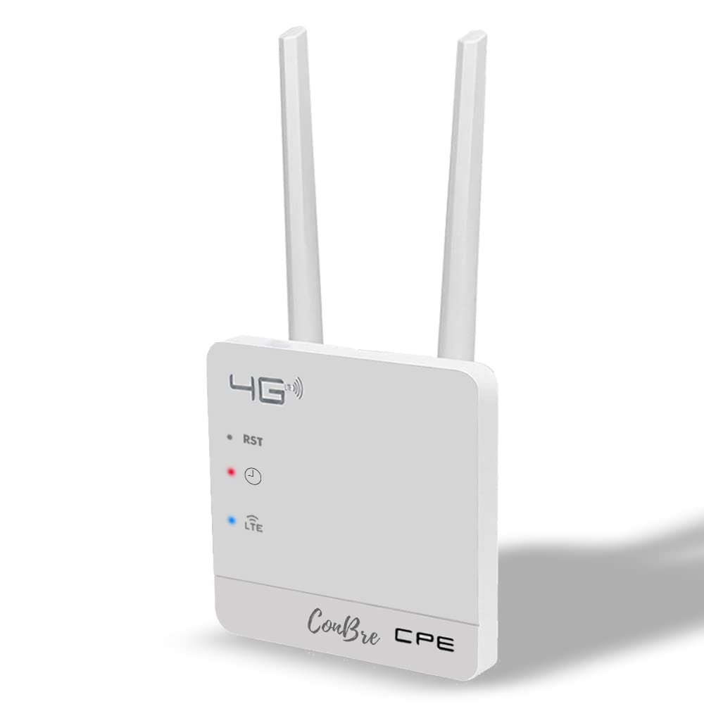 Conbre CPE MT-303H 300Mbps 5G/4G Mobile Sim Wi-Fi Router | No Configuration Required |with Micro SIM Card Slot