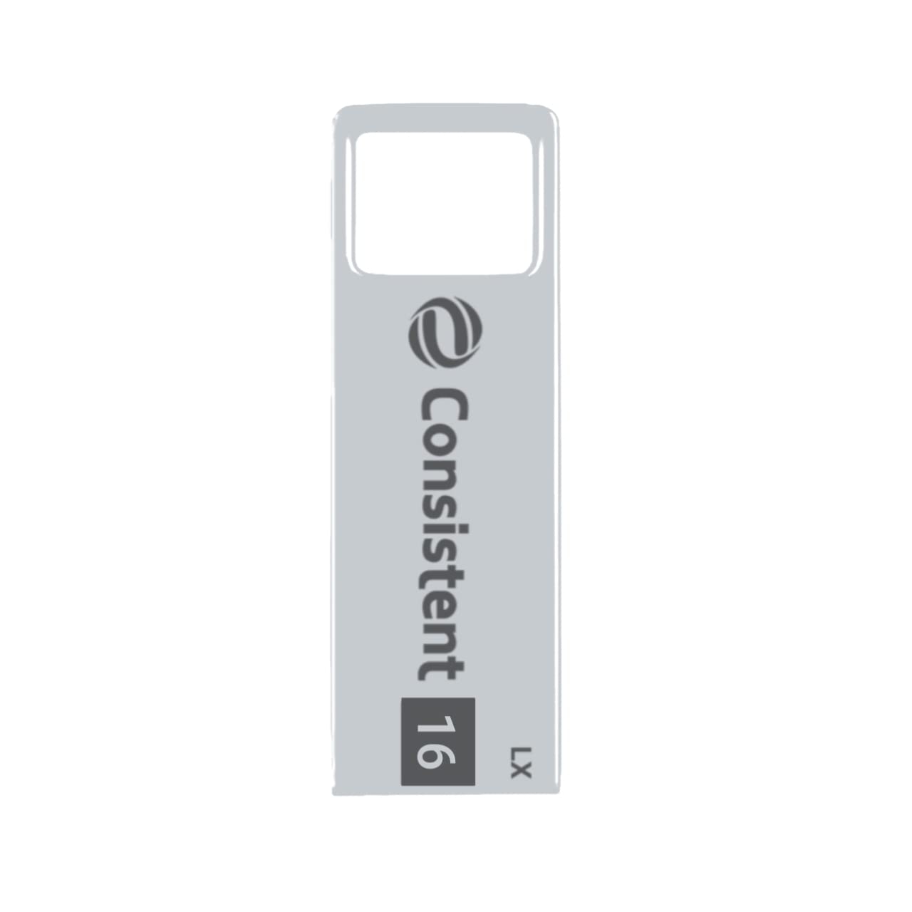 Consistent 16GB USB 2.0 Pen Drive Stylish Metal Body