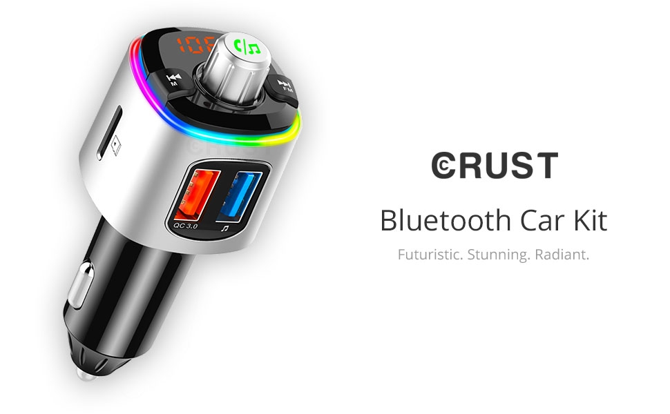 Crust Car Bluetooth FM Transmitter