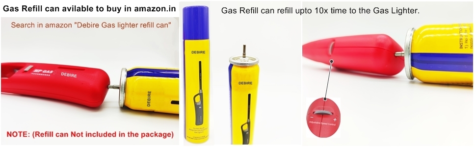 gas lighter refill can