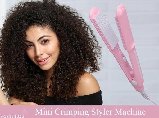Stylish Crimper res AN-8006 Mini Crimper Hair Styler For Womens & Teens, Pack of 01 Pcs
