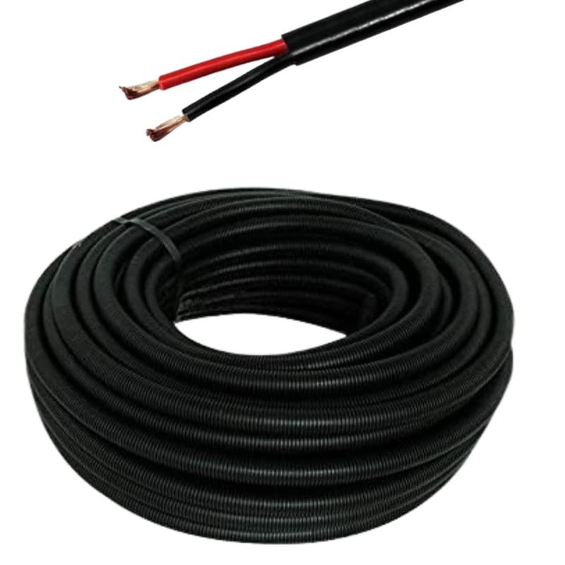 Copper 0.5MM(16/.20MM) 2 Core Wire for Home or Domestic Industrial Electric Wiring, Electric Wire 90Mtr