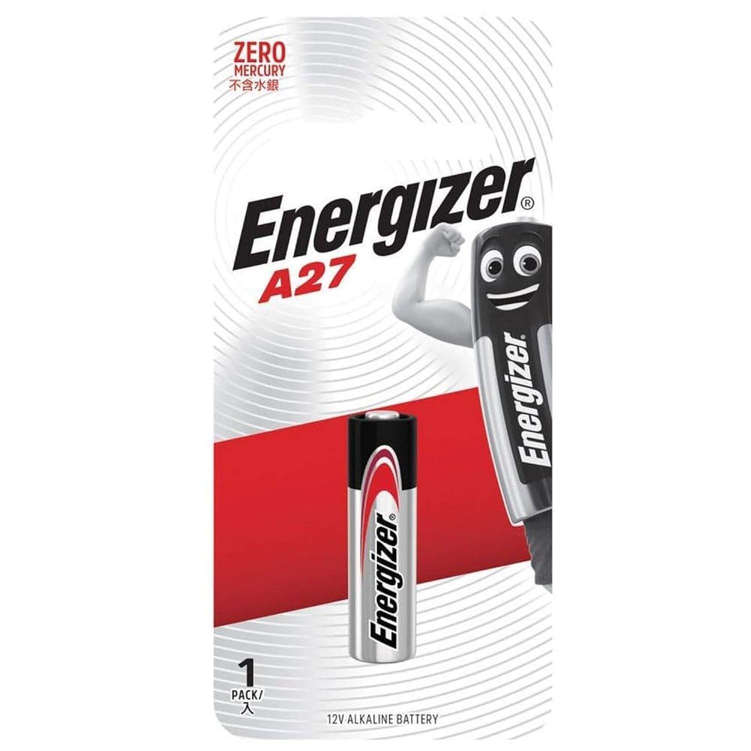 Energizer 12V Alkaline Battery A27 BP1 Replacement for 27A, A27BP, G27A, GP27A, L828, MN27 batteries