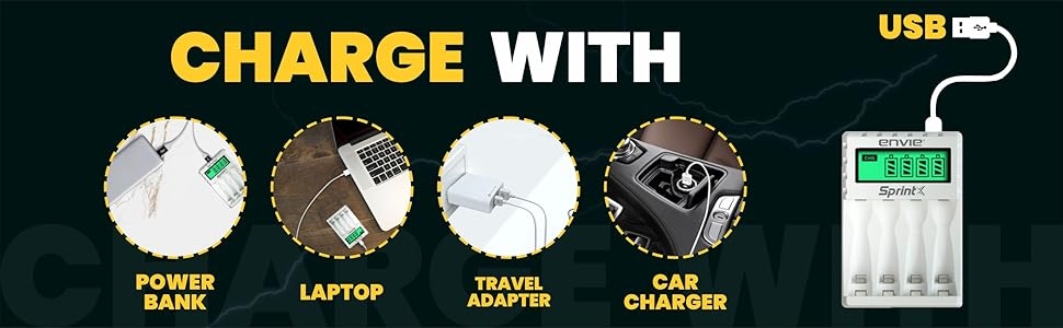 battery chargers, rechargeable battery charger, chargeable battery with charger, aaa battery charger