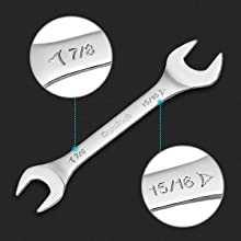 SPN-BFC Stainless Steel Double Open End Spanner/Wrench 