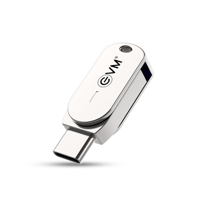 EVM 32 GB Nano Type C OTG pendrive USB 3.1 Gen 1 - Ultra Fast, 100 MB/s Speed, Shockproof Metal Casing - 10 Yr Warranty