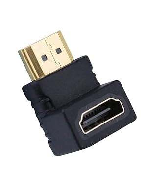 90 Degree Right Angle hdmi Adapter Male to Female