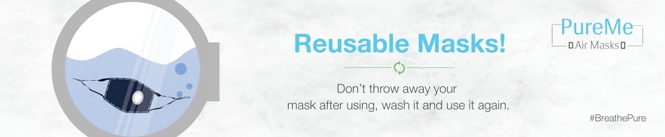 reusable washable n95 mask