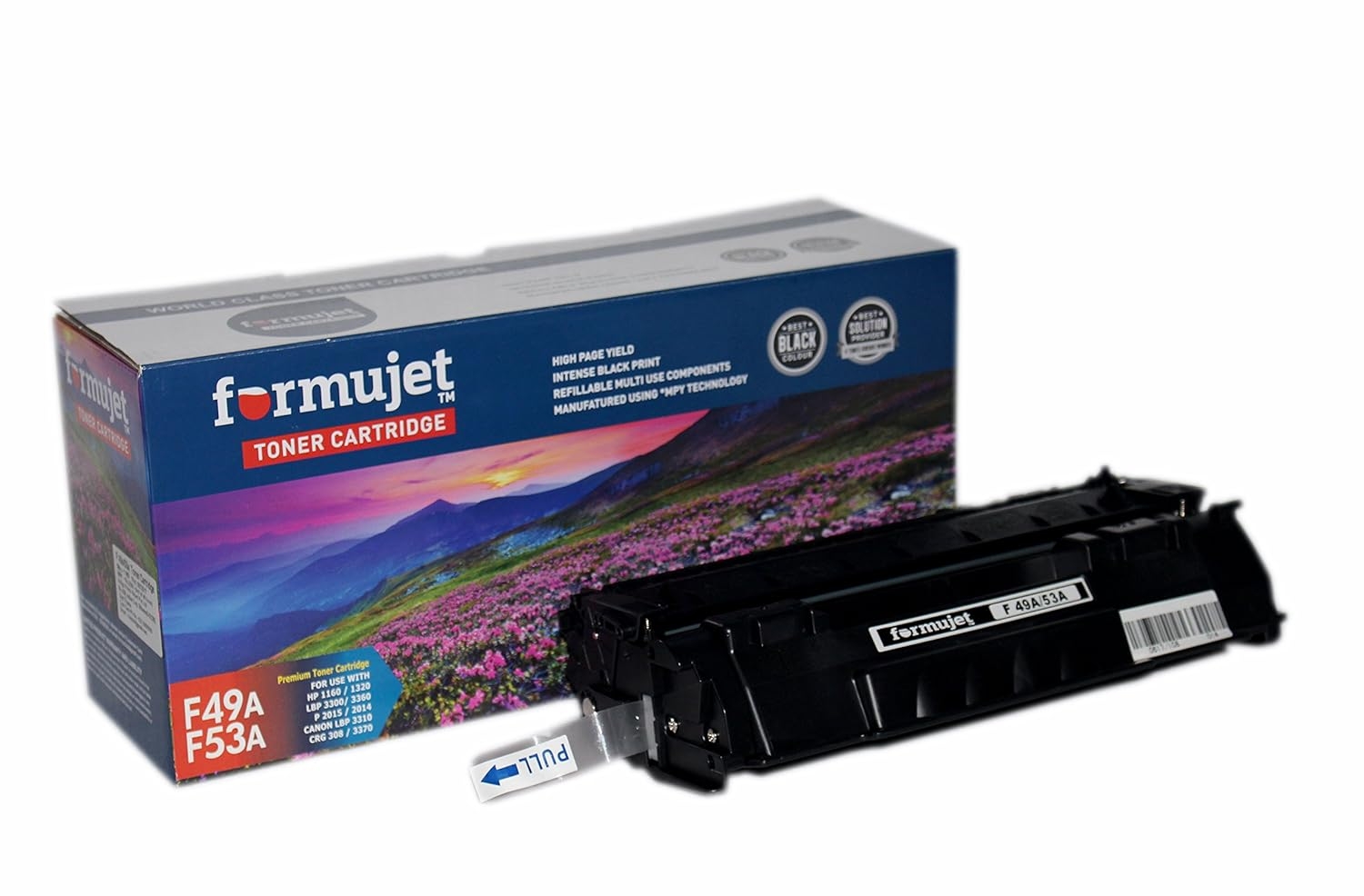 Formujet 53A Toner Cartridge Q7553A Compatible Toner Cartridge for HP Laser Jet 1160, 1320, P2010, P2014, P2015, P2015n, P2015d, P2015dn, P2015x, M2727nf