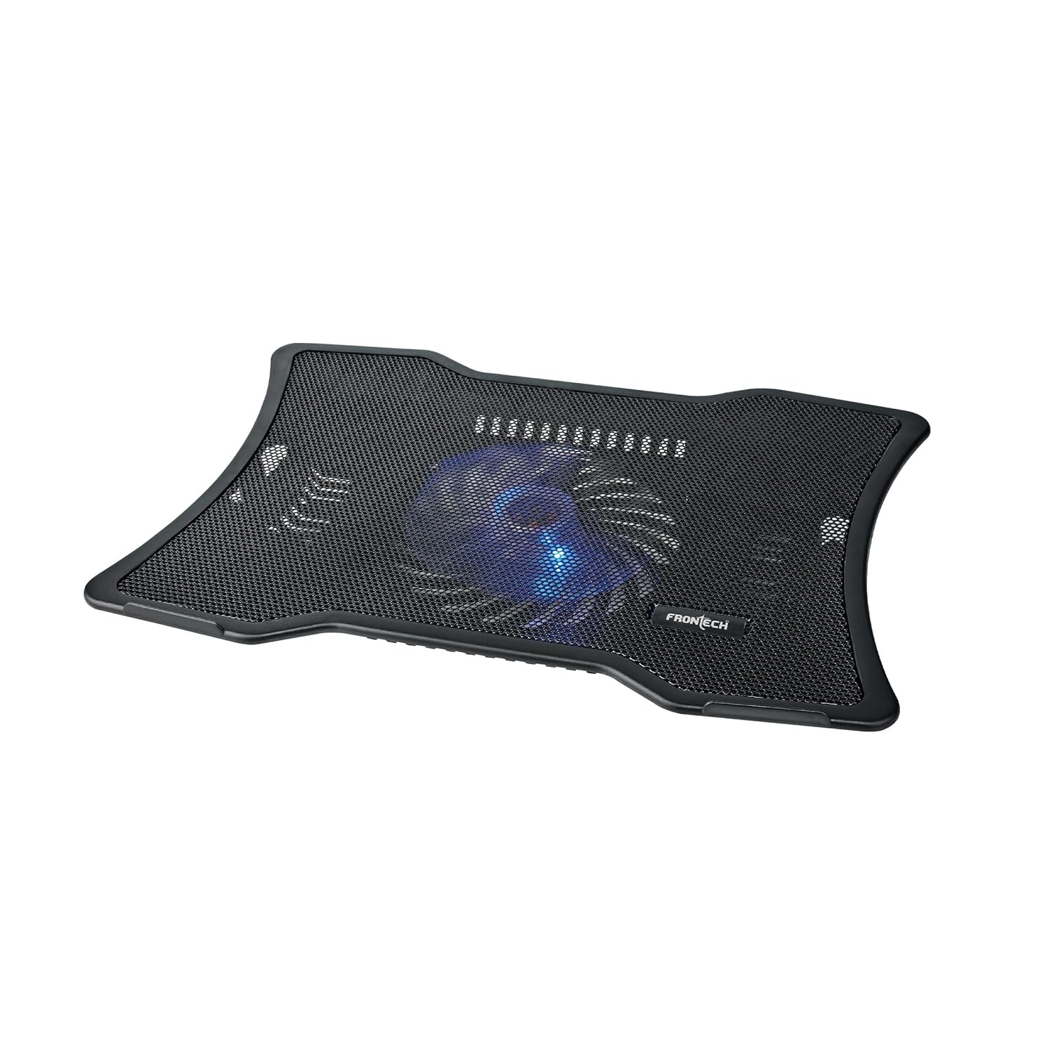 Frontech Cooling Pad for Laptops | Adjustable Viewing Angle, LED Lights (CP-0004)