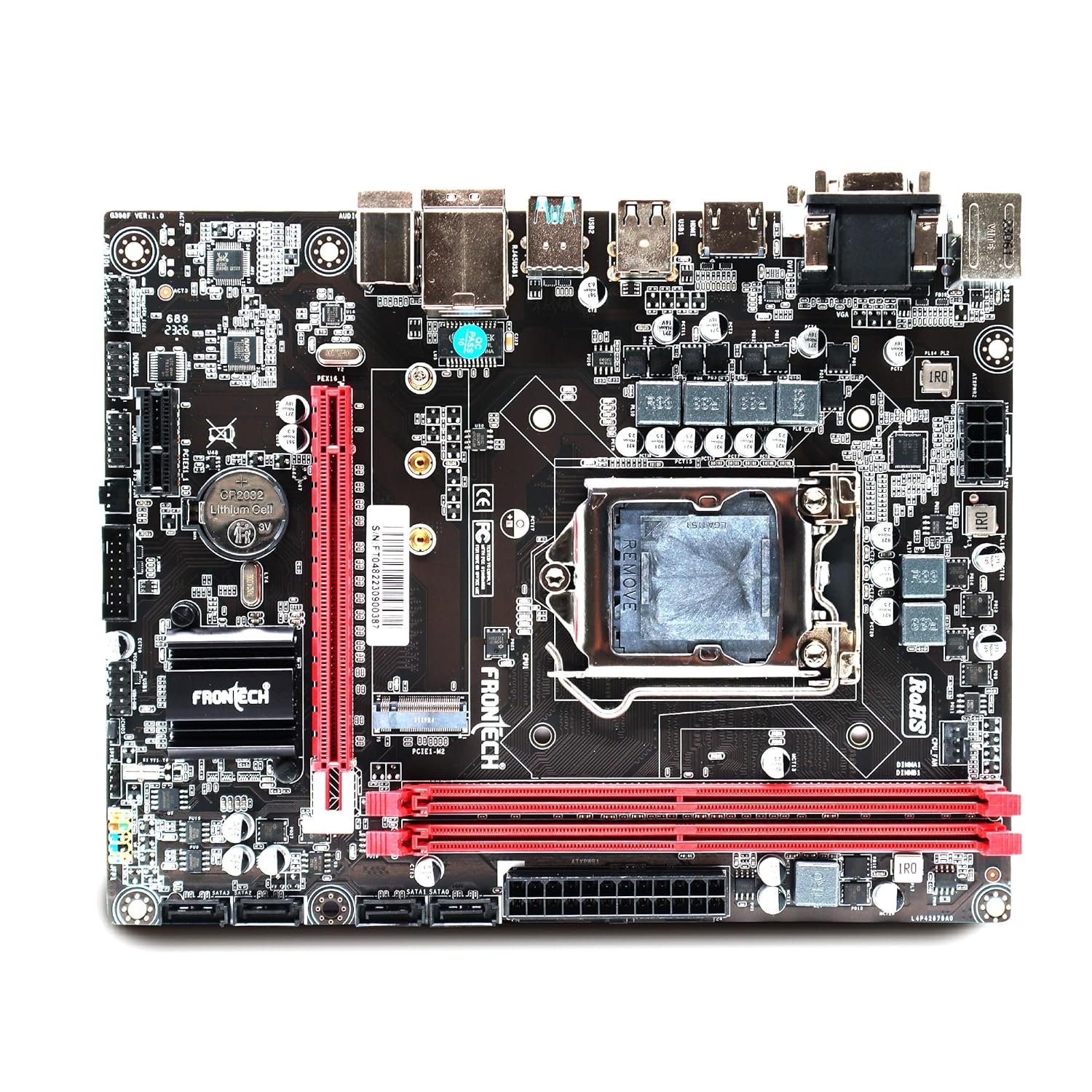 FRONTECH 8th & 9th Generation LGA 1151 Motherboard | H310 Express Chipset (FT-0482) Motherboards