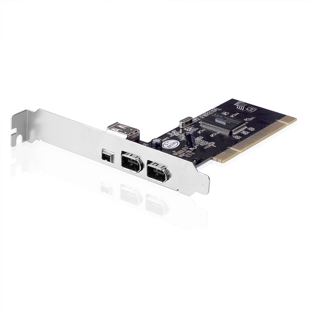 Generic PCI IEEE 1394a Card 1394a FireWire 6P+4P to PCI Adapter with VT6308p Chipset