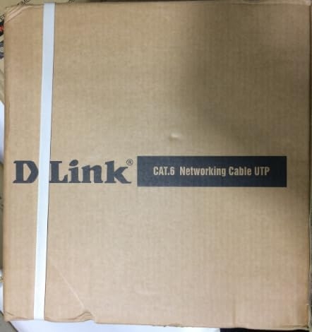 D-Link Cat 6 Networking Cable for Router UTP Outdoor 305 meters