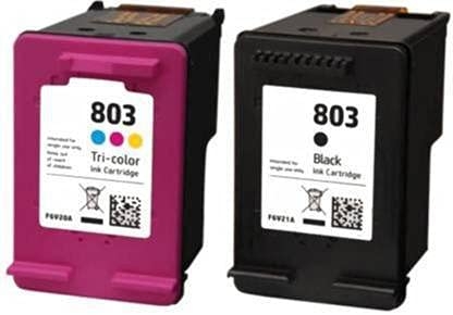 HP 803 (Black & Tricolor) Ink Cartridge for HP DeskJet Printer