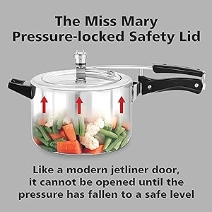 Hawkins Miss Mary Pressure Cooker 3 Litre,Hawkins pressure cooker,Pressure Cooker,Cooker
